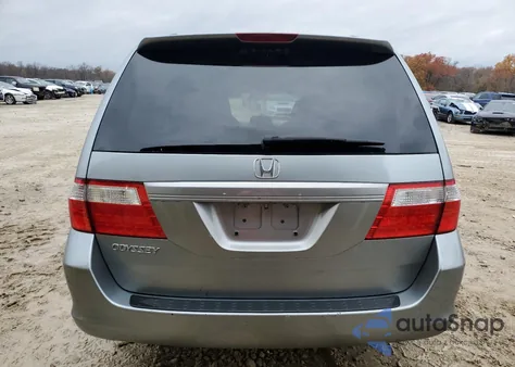 2007 Honda Odyssey Ex из США, поврежденный, VIN 5FNRL38447B056641